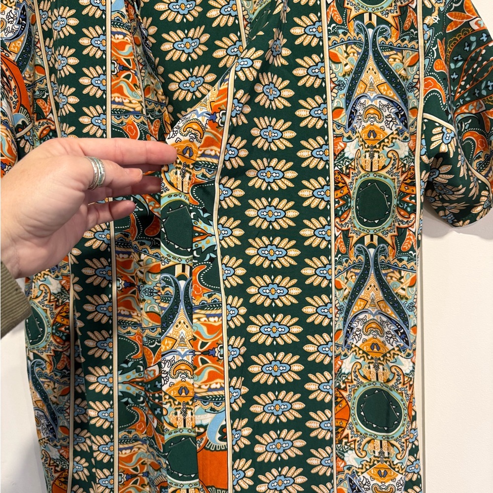 Shein Multicolor Patterned Robe - image 4